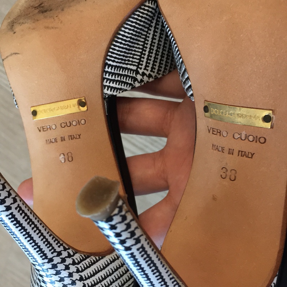 Dolce & Gabbana Rare plaid sandals - Picture 8 of 11